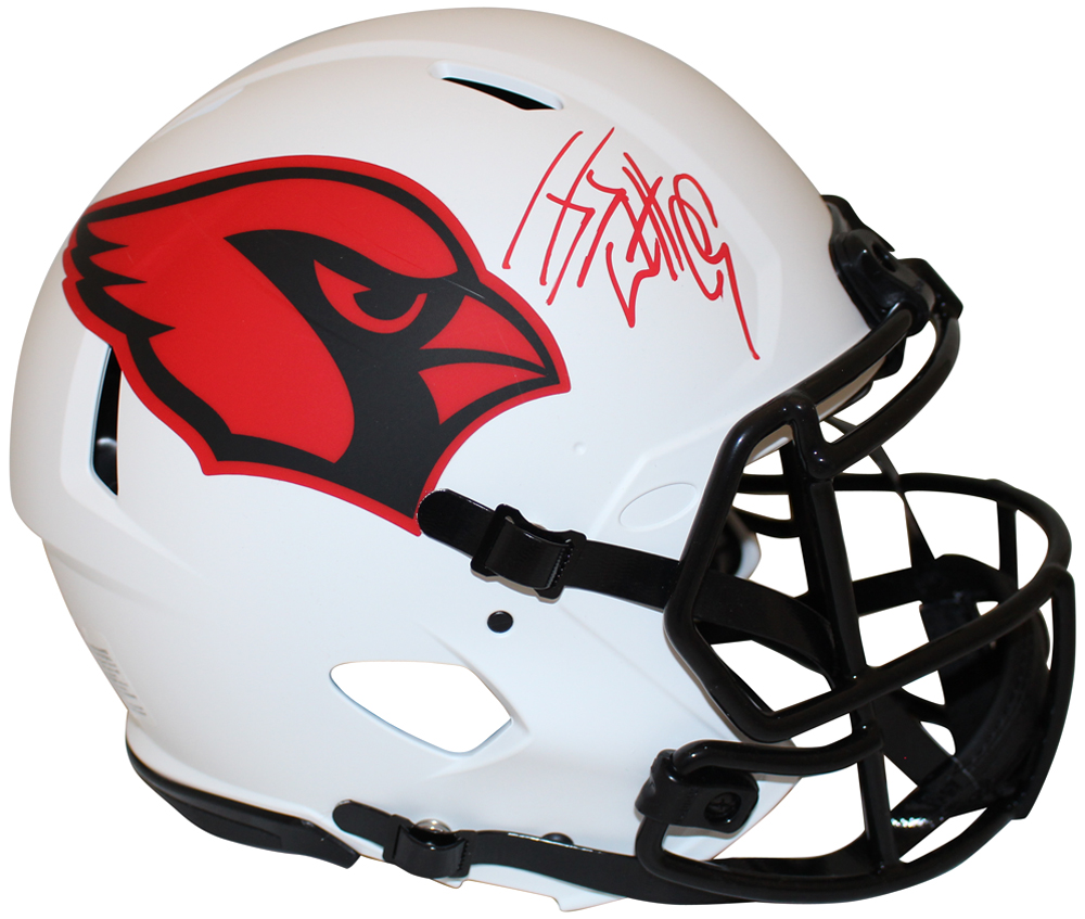 J.J. Watt Autographed Arizona Cardinals FS Authentic Lunar Helmet JSA