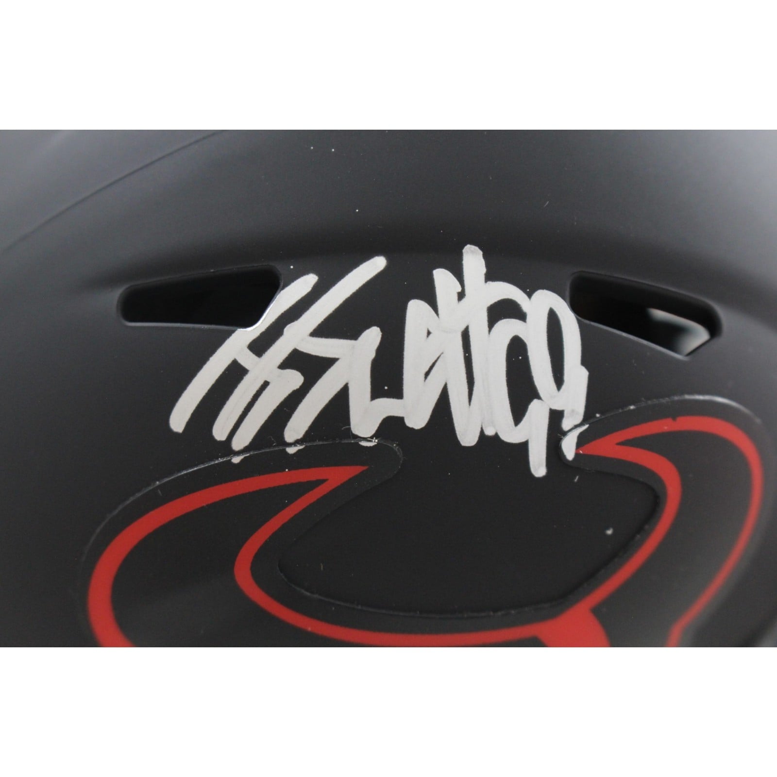 JJ Watt Autographed/Signed Houston Texans Eclipse Mini Helmet JSA 58245 2 JJ Watt Autographed/Signed Houston Texans Eclipse Mini Helmet JSA 58245