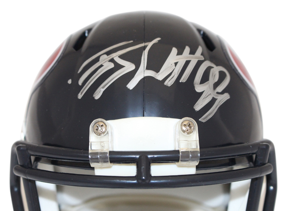 JJ Watt Autographed Houston Texans Speed Mini Helmet Beckett