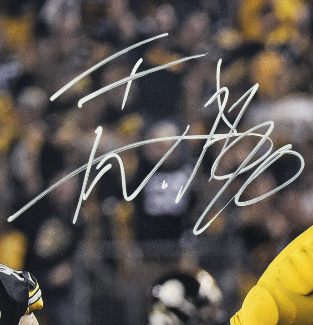 TJ Watt Autographed/Signed Pittsburgh Steelers 16x20 Photo Beckett