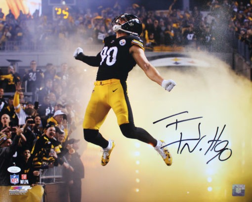 TJ Watt Autographed/Signed Pittsburgh Steelers 16x20 Photo JSA 25941 PF