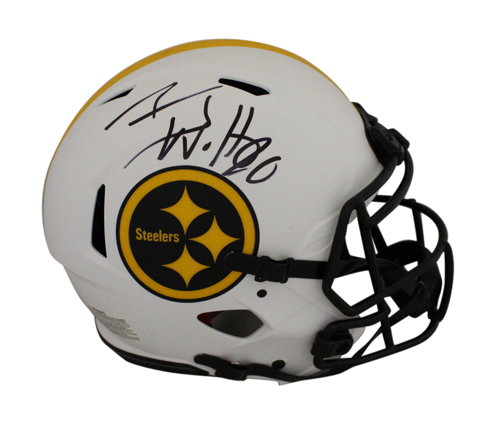 TJ Watt Autographed Pittsburgh Steelers Authentic Lunar Speed Helmet BAS