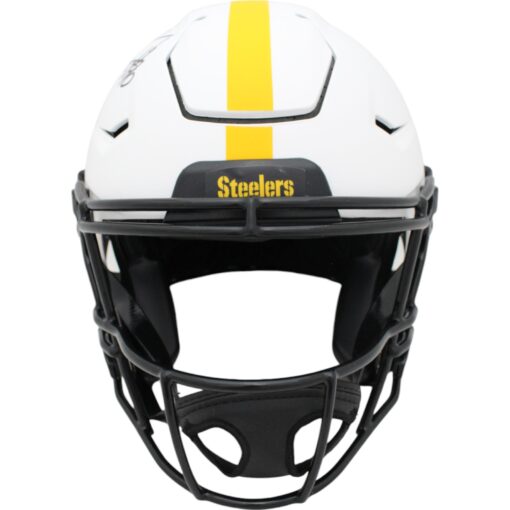 TJ Watt Autographed/Signed Pittsburgh Steelers Lunar Speed Flex Beckett 48608