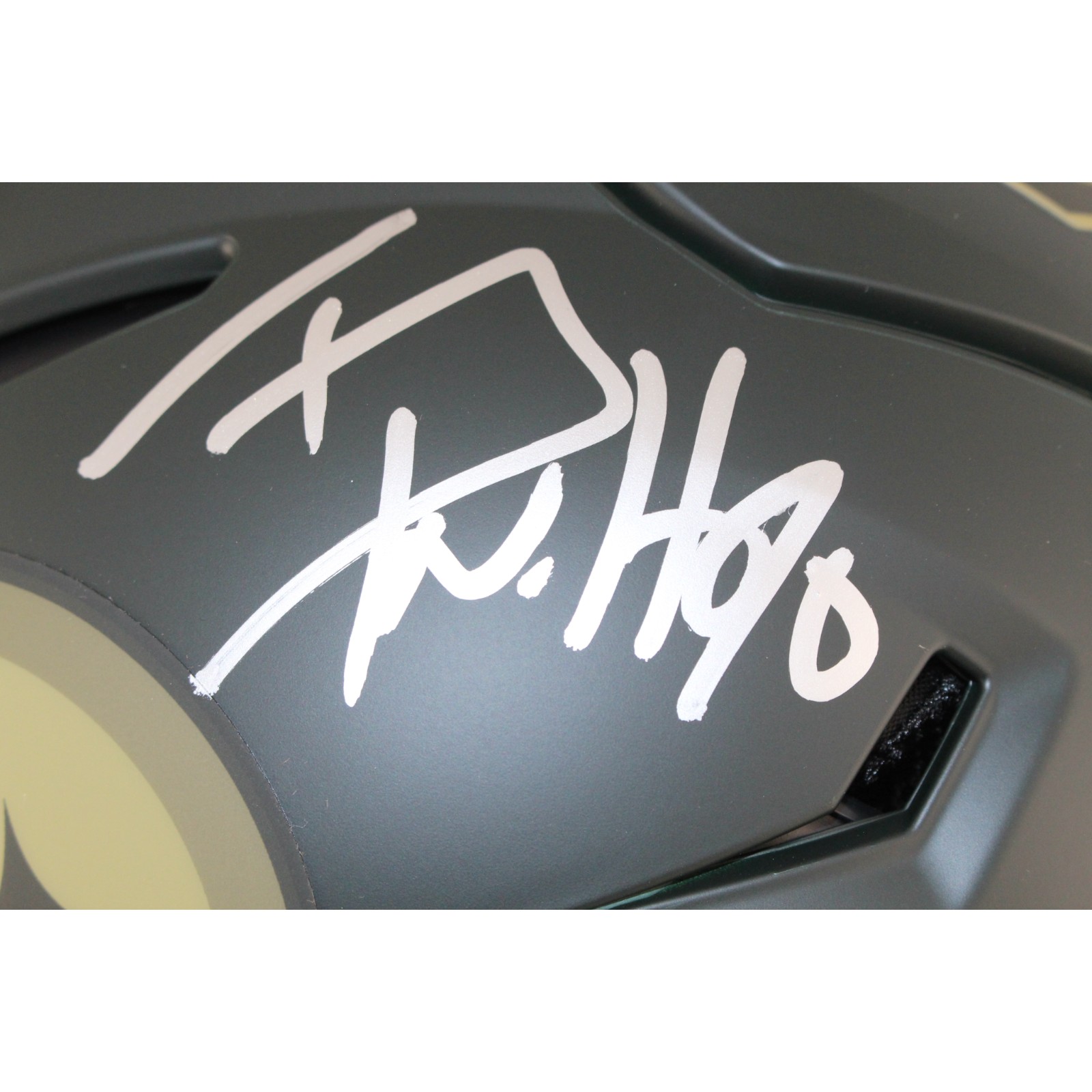 TJ Watt Autographed Pittsburgh Steelers SpeedFlex 2025 STS Helmet Beckett 54040