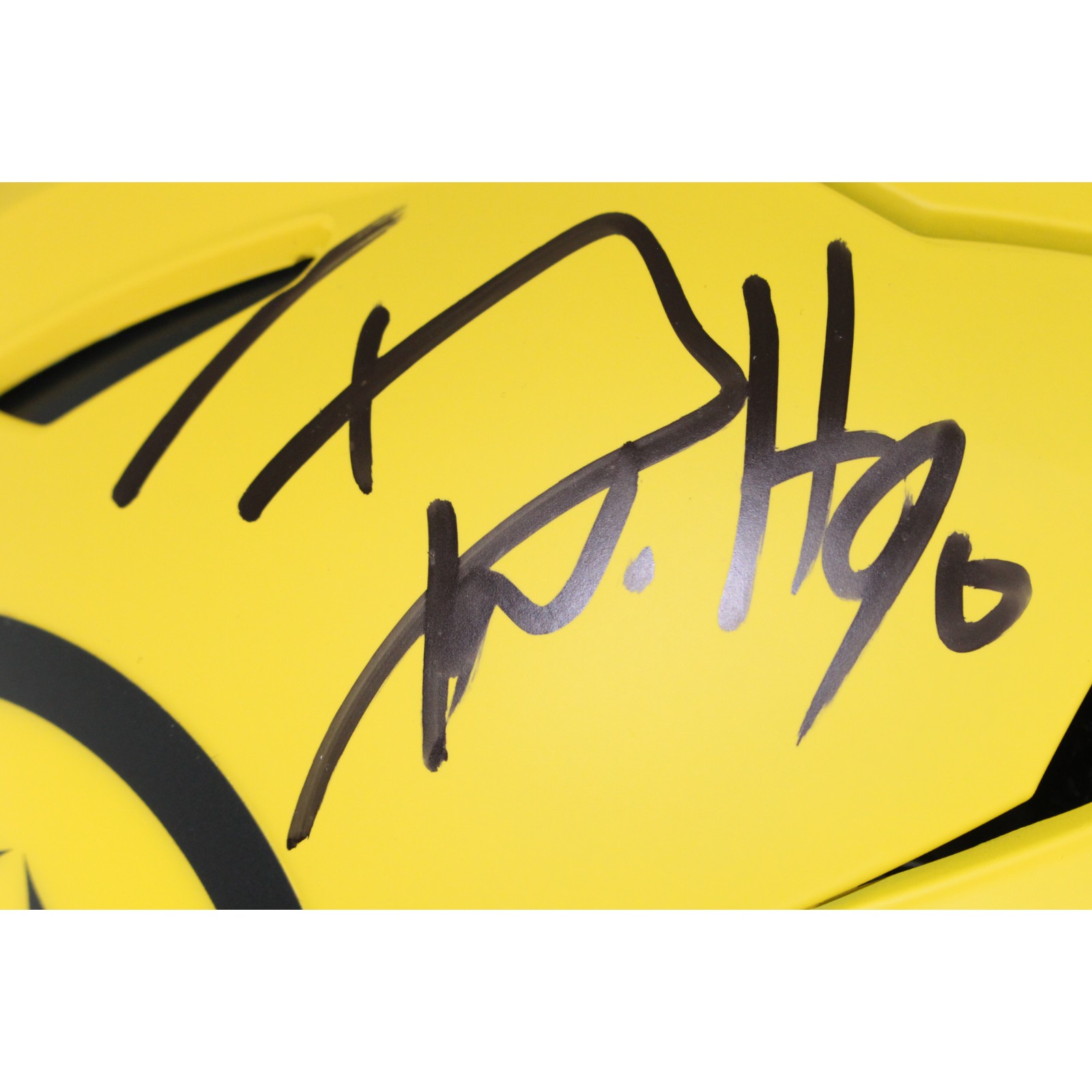 TJ Watt Autographed Pittsburgh Steelers SpeedFlex Rave Helmet Beckett WIT 54032 2 TJ Watt Autographed Pittsburgh Steelers SpeedFlex Rave Helmet Beckett WIT 54032