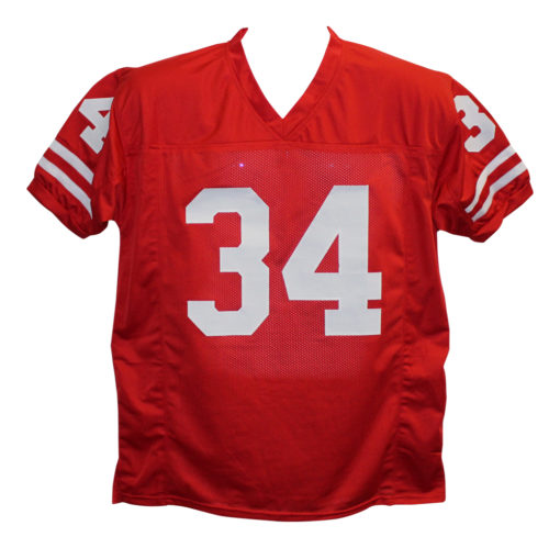 Derek Watt Autographed/Signed College Style Red XL Jersey JSA 25981