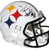 TJ Watt Autographed/Signed Pittsburgh Steelers AMP Mini Helmet JSA 25942
