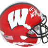 TJ Watt Autographed/Signed Wisconsin Badgers Schutt Mini Helmet JSA 27206