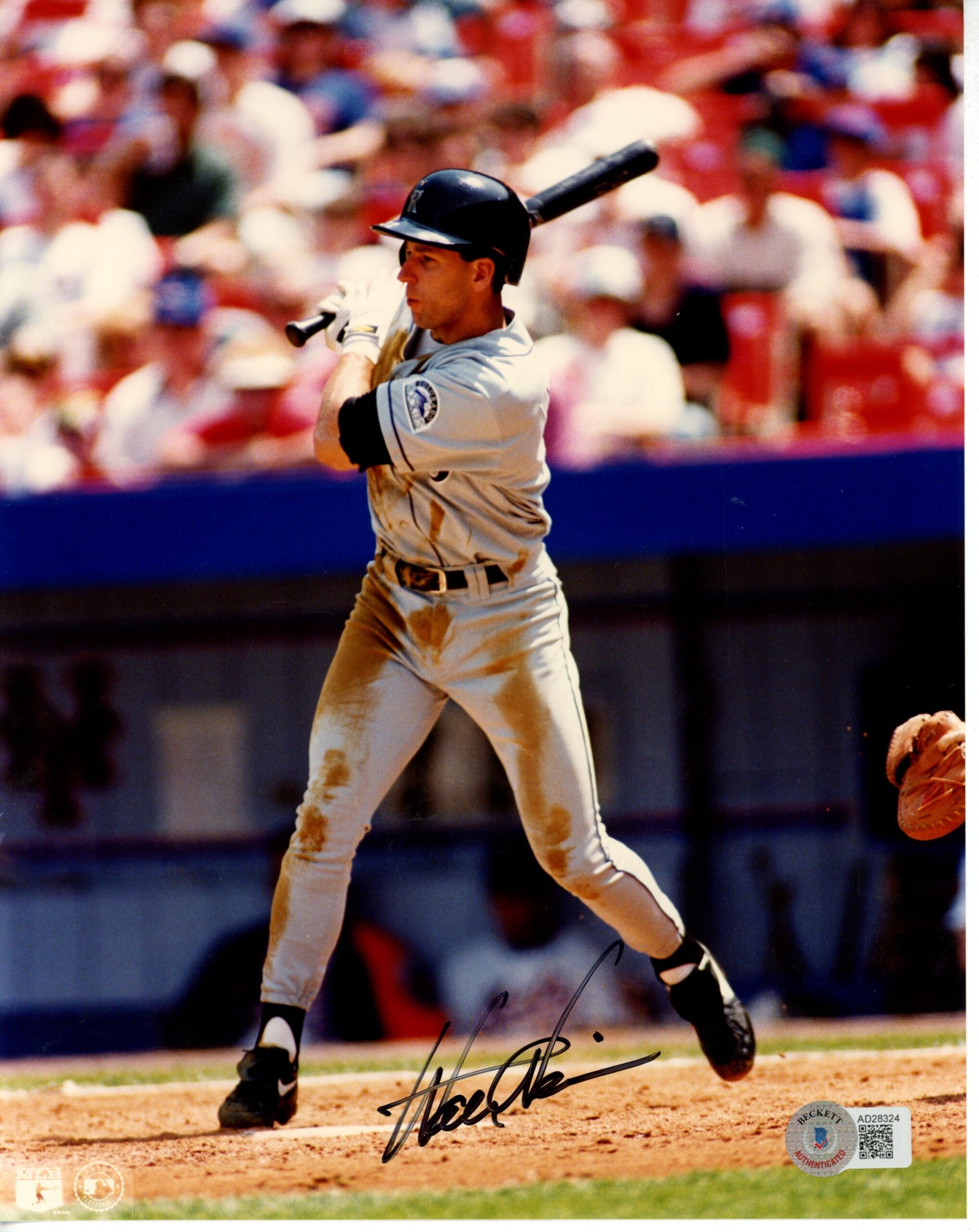 Walt Weiss Autographed/Signed Colorado Rockies 8x10 Photo Beckett 55864