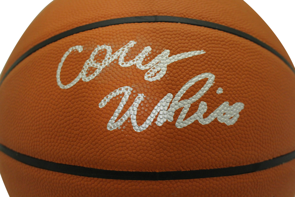 Coby White Autographed Basketball Chicago Bulls Full Signature FAN