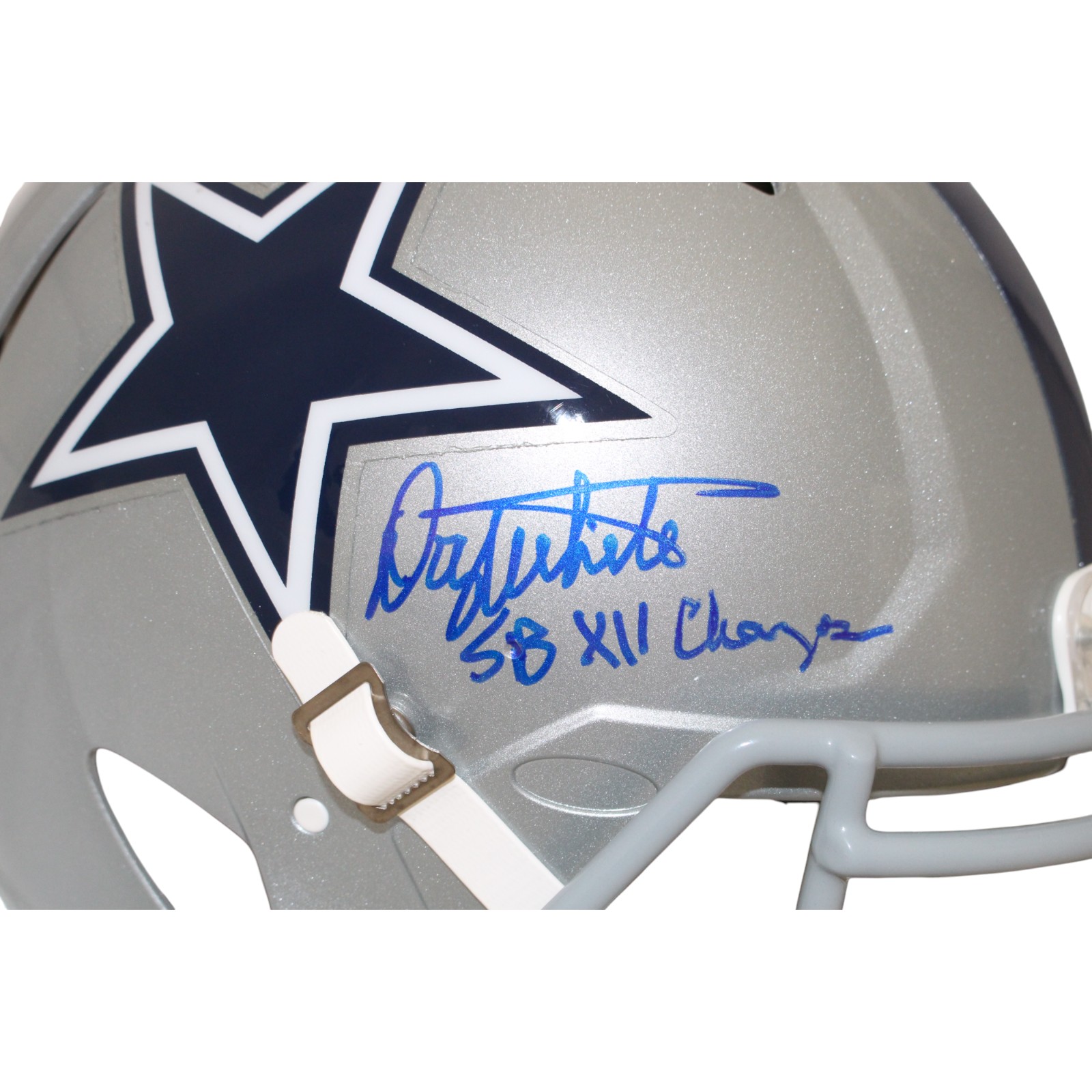Danny White Autographed Dallas Authentic SB XII Helmet Beckett