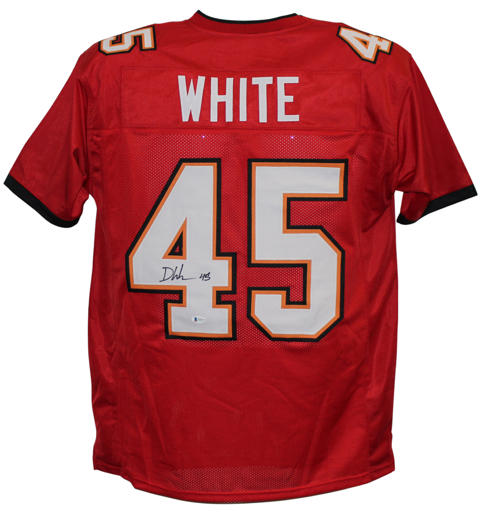 red and white jersey shirt