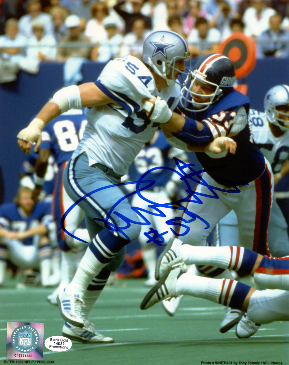 Randy White Autographed/Signed Dallas Cowboys 8x10 Photo