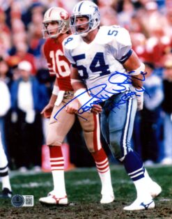 Randy White Autographed/Signed Dallas Cowboys 8x10 Photo HOF Beckett 56693