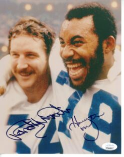 Harvey Martin Randy White Autographed/Signed Dallas Cowboys 8x10 Photo JSA 56064