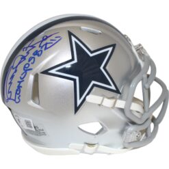 Randy White Signed Dallas Cowboys SB CO MVP Mini Helmet Beckett 