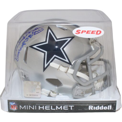 Randy White Signed Dallas Cowboys SB CO MVP Mini Helmet Beckett