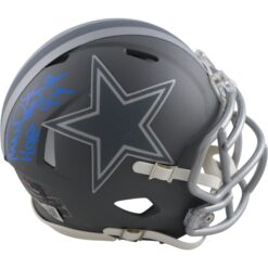 Randy White Autographed Dallas Cowboys Slate Mini Helmet HOF Beckett 54276