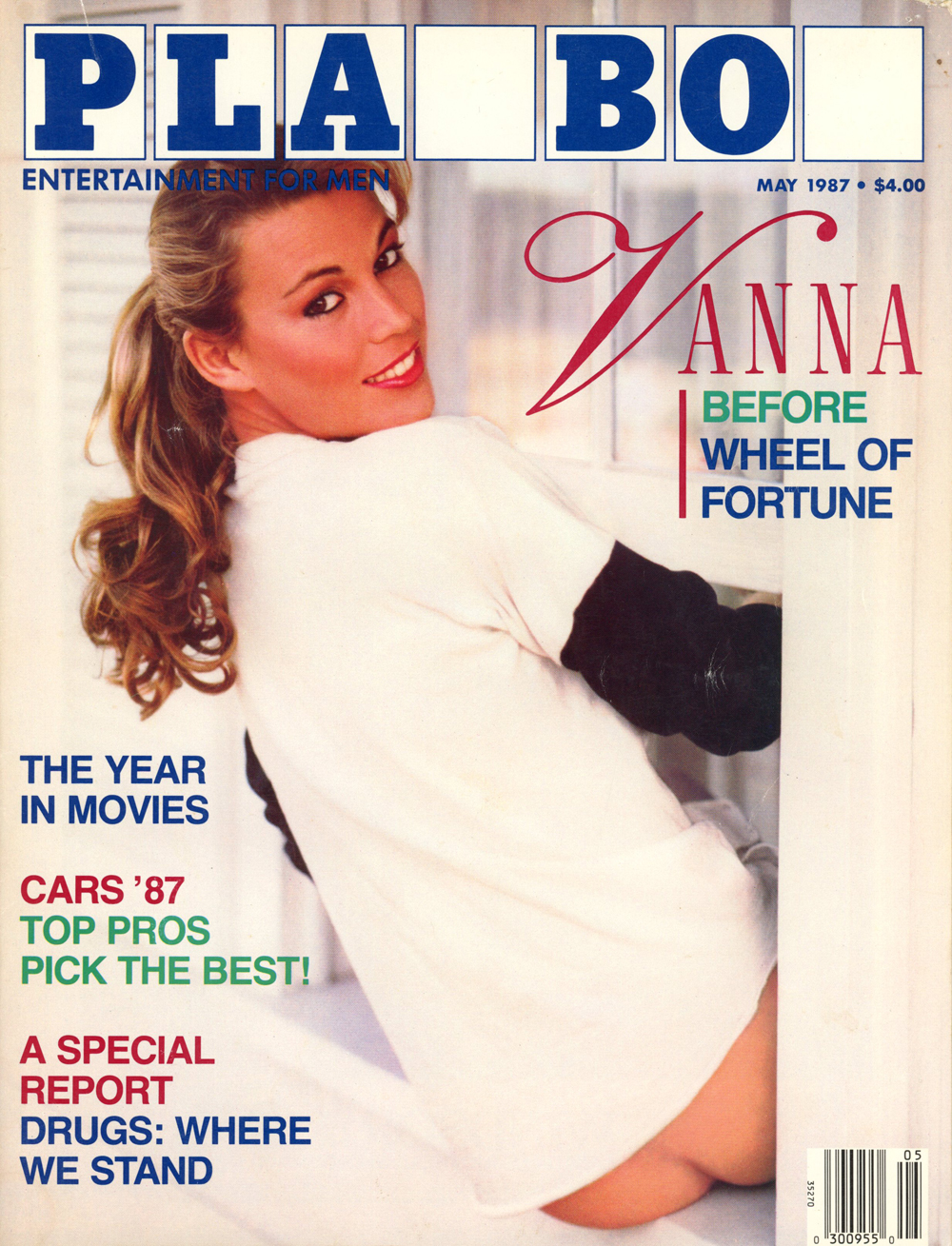 May 1987 Playboy Magazine Vanna White Cover