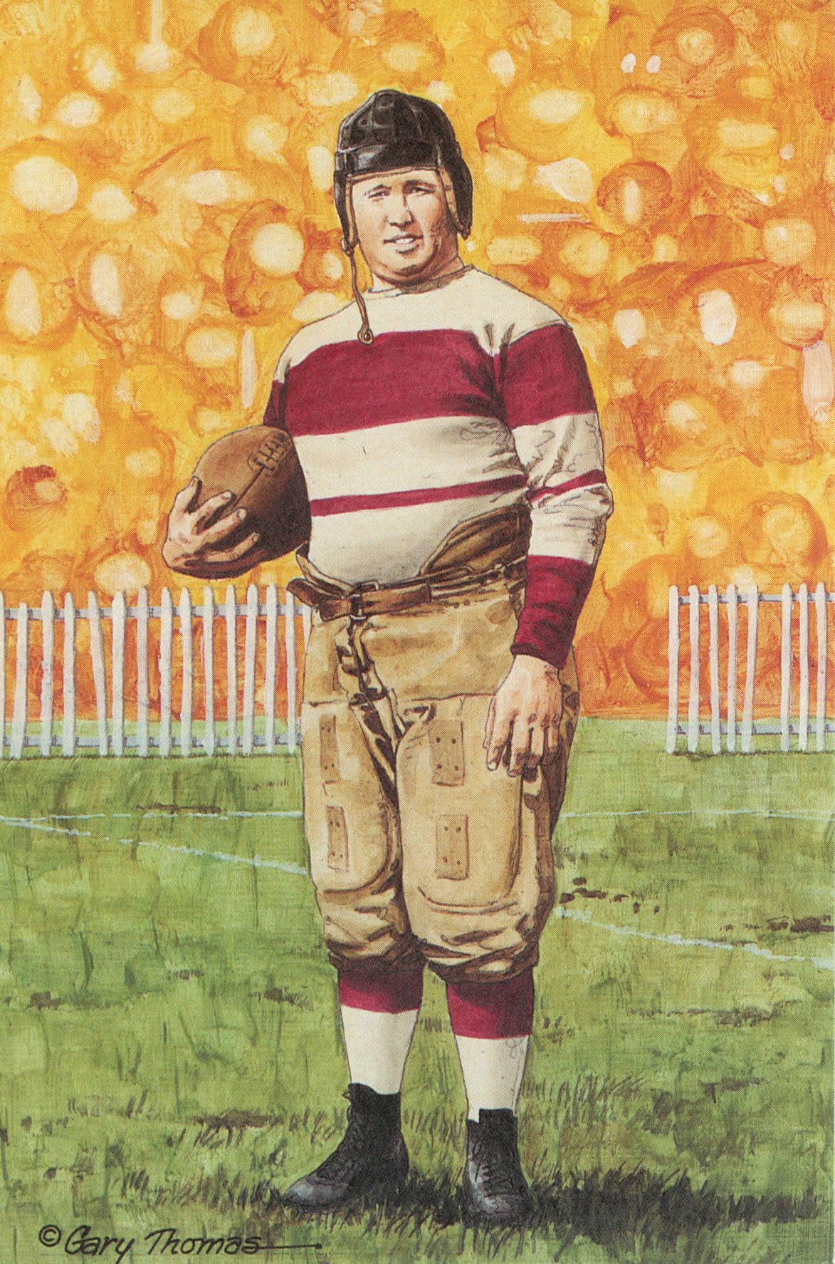 Wilbur "Pete" Henry Canton Bulldogs Goal Line Art Card Series 5 #129 /5000 58087