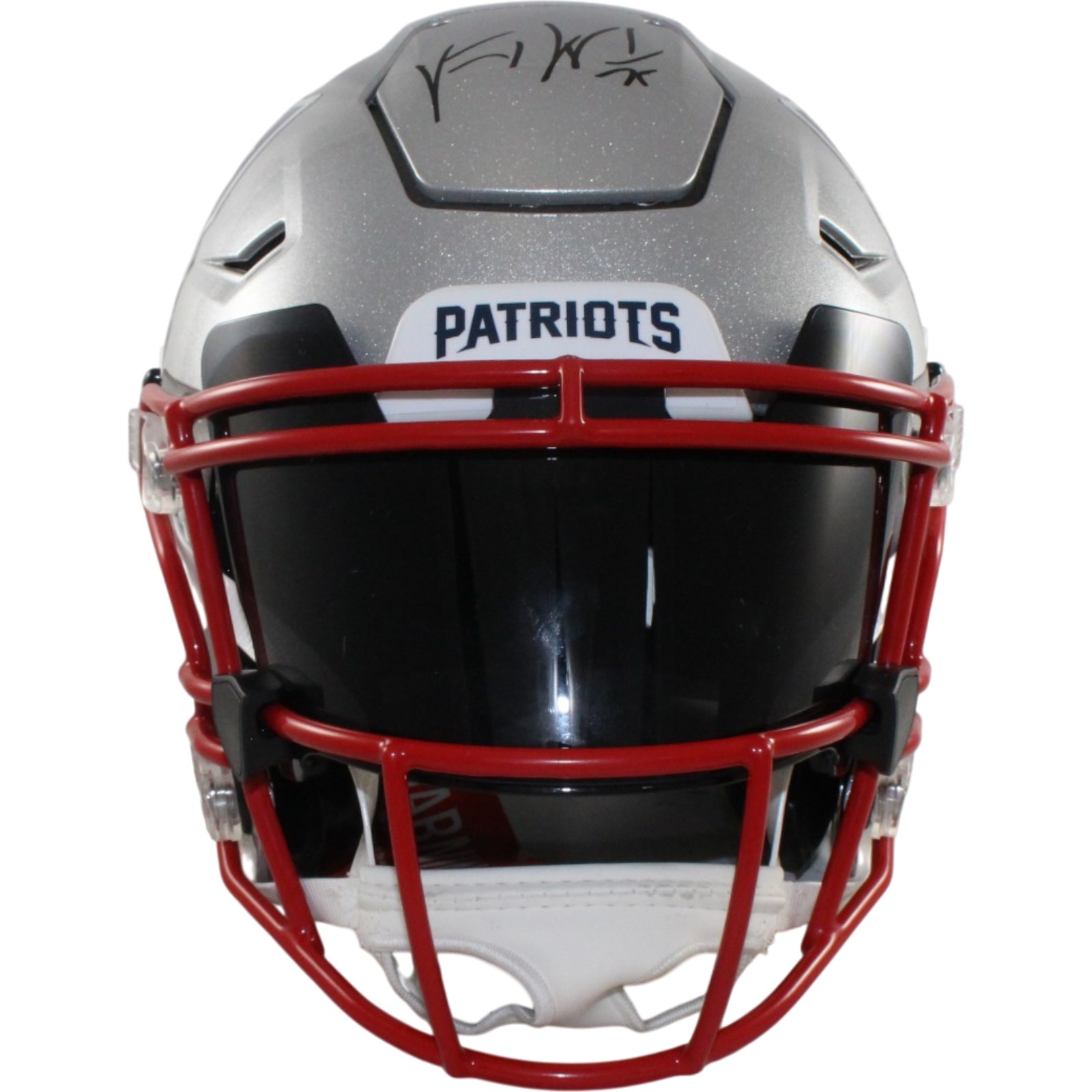 Vince Wilfork Autographed New England Patriots SpeedFlex Helmet Visor JSA 57809 3 Vince Wilfork Autographed New England Patriots SpeedFlex Helmet Visor JSA 57809