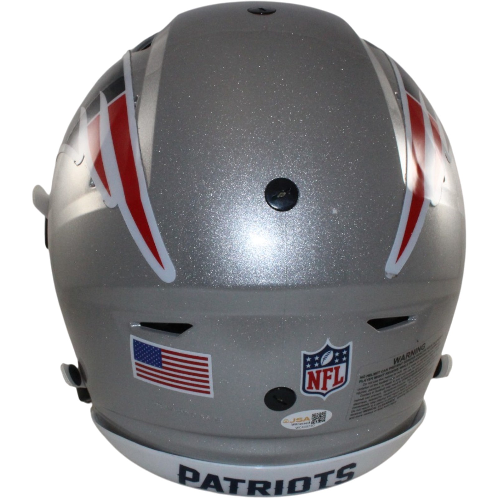 Vince Wilfork Autographed New England Patriots SpeedFlex Helmet Visor JSA 57809 6 Vince Wilfork Autographed New England Patriots SpeedFlex Helmet Visor JSA 57809