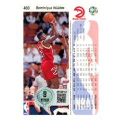 Dominique Wilkins Autographed 1992 Upper Deck #400 Trading Card Beckett 54168