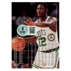 Dominique Wilkins Autographed 1994-95 Flair #186 Trading Card Beckett 54108