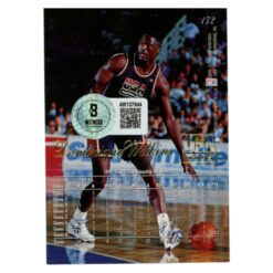 Dominique Wilkins Autographed 1994 Flair #172 Trading Card Beckett 54118