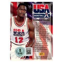Dominique Wilkins Autographed 1994 Fleer Ultra #371 Trading Card Beckett 54206