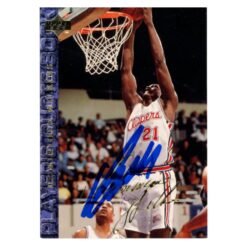 Dominique Wilkins Autographed 1994 Upper Deck #73 Trading Card Beckett 54158