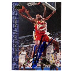 Dominique Wilkins Autographed 1994 Upper Deck #77 Trading Card Beckett 54159