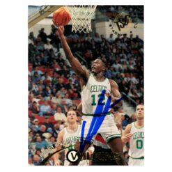 Dominique Wilkins Signed 1995 Topps Stadium Club #184 Trading Card Beckett 54229