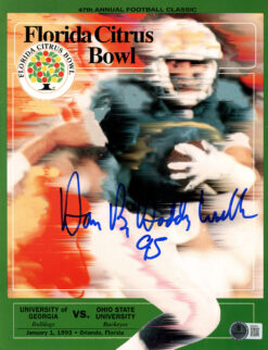 Dan Wilkinson Signed 1993 Citrus Bowl Program Big Daddy Beckett 48242