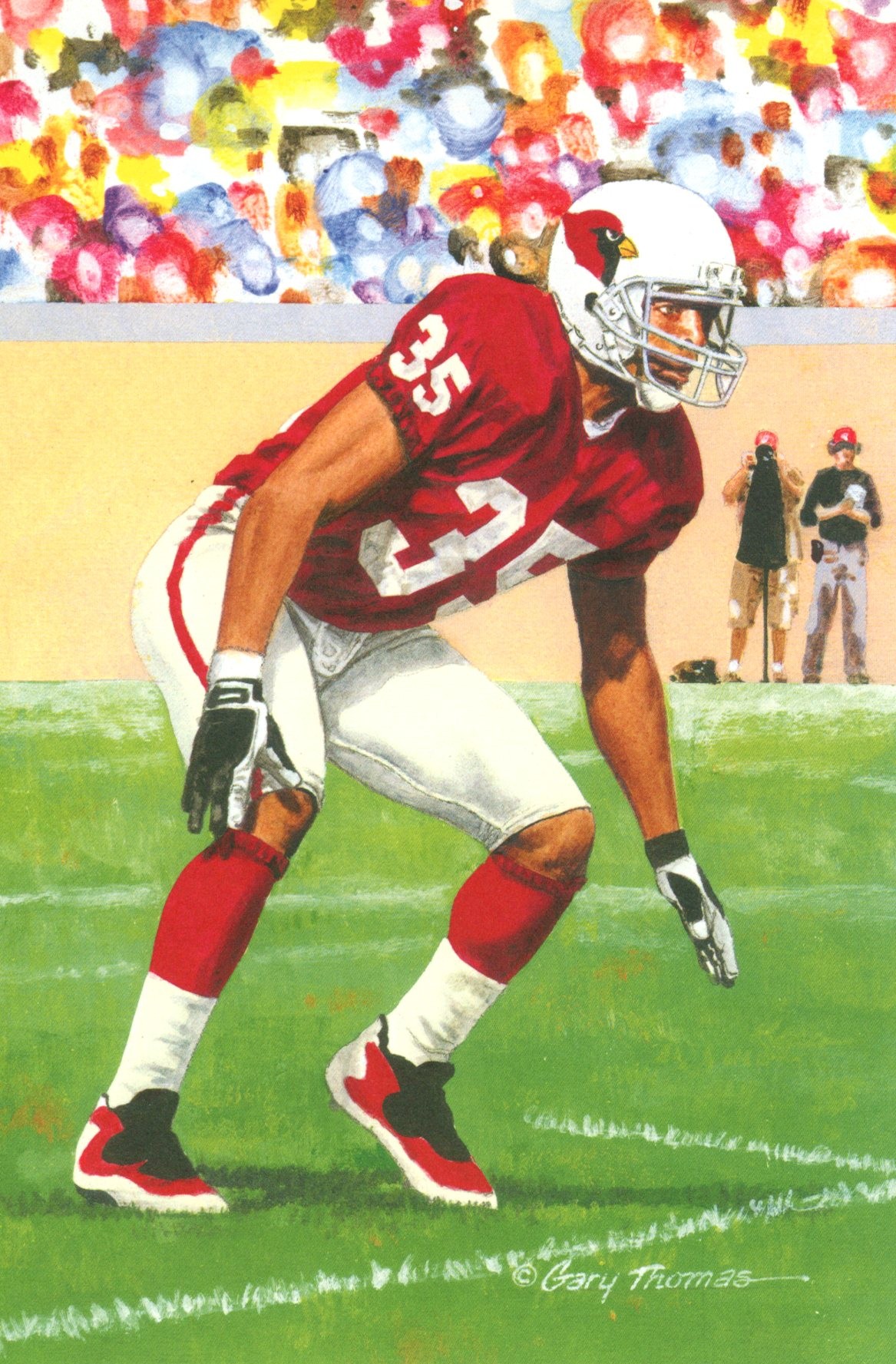 Aeneas Williams Arizona Cardinals Goal Line Art Card Class of 2014 58170 1 Aeneas Williams Arizona Cardinals Goal Line Art Card Class of 2014 58170