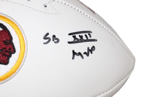 Doug Williams Signed Redskins Logo Football SB MVP Beckett