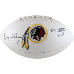 Doug Williams Autographed Washington Redskins Football Beckett Witness 51695
