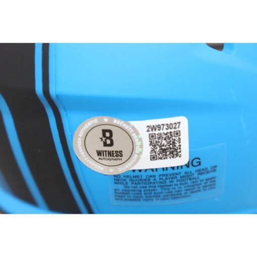 Jameson Williams Autographed Detroit Lions Mini Helmet Rave Beckett 50915