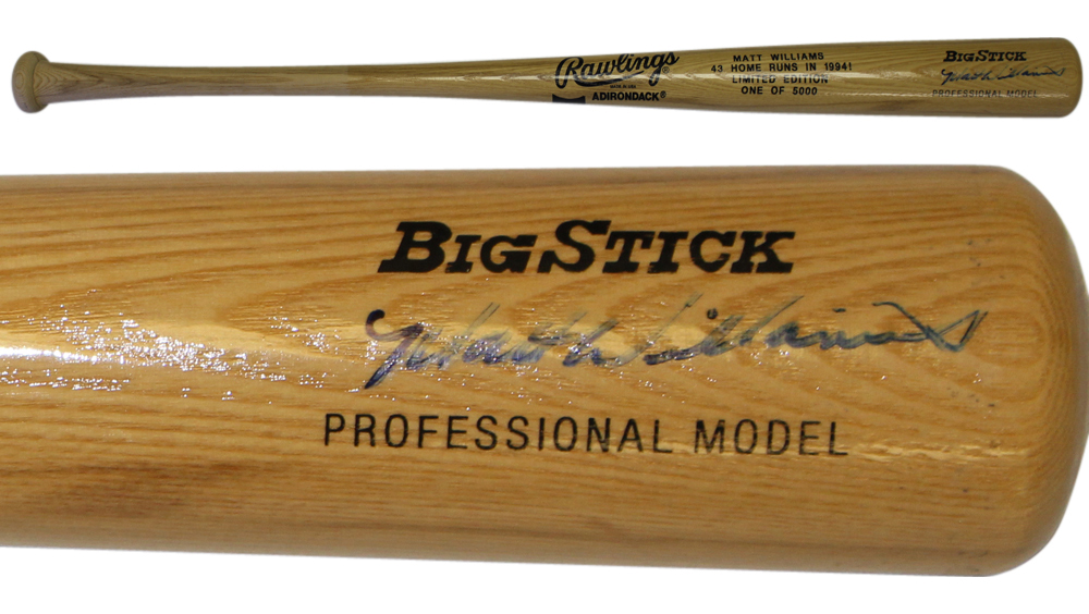 Matt Williams Autographed San Francisco Giants Big Stick Bat LE 5000 JSA 30967