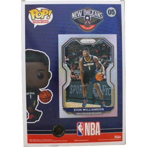 Zion Williamson New Orleans Pelicans Funko Pop! #5 Trading Card 39742