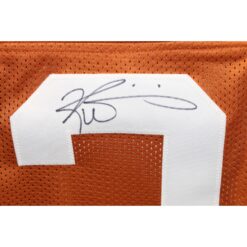 Ricky Williams Autographed/Signed College Style Orange Jersey "HT" TRI