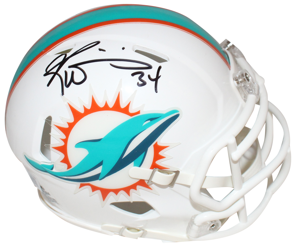 Ricky Williams Autographed Miami Dolphins Speed Mini Helmet Beckett