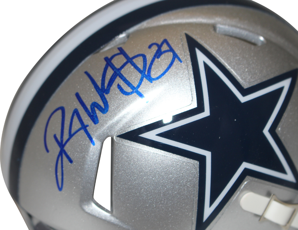 Roy Williams Autographed Dallas Cowboys Speed Mini Helmet Beckett