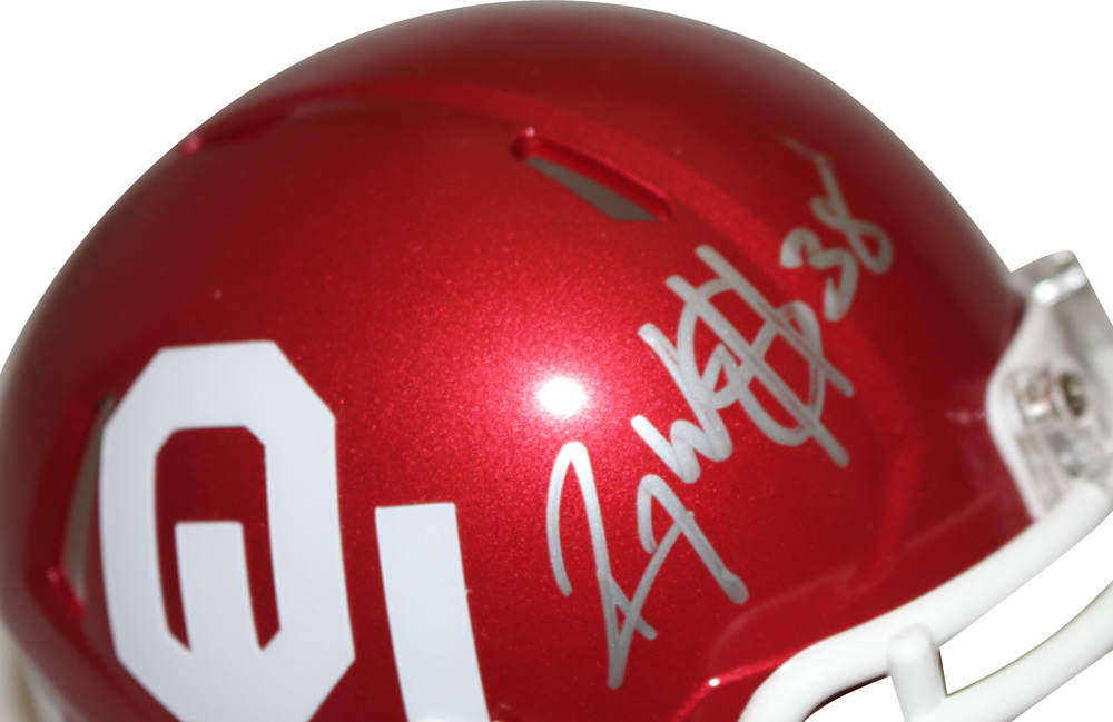 Roy Williams Autographed Oklahoma Sooners Speed Mini Helmet Beckett