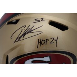 Patrick Willis Autographed San Francisco 49ers TB F/S Helmet HOF Beckett 45775