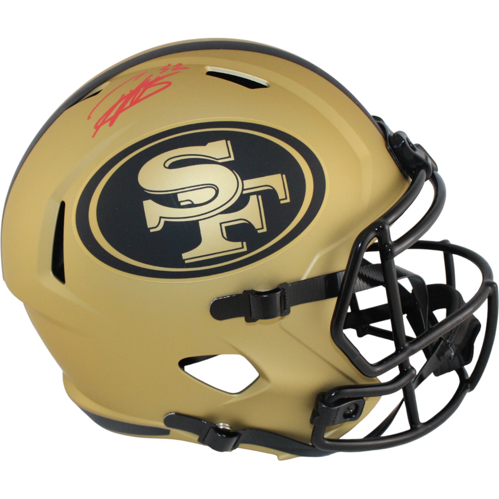 Patrick Willis Autographed San Francisco 49ers F/S Rave Helmet Beckett WIT 53223