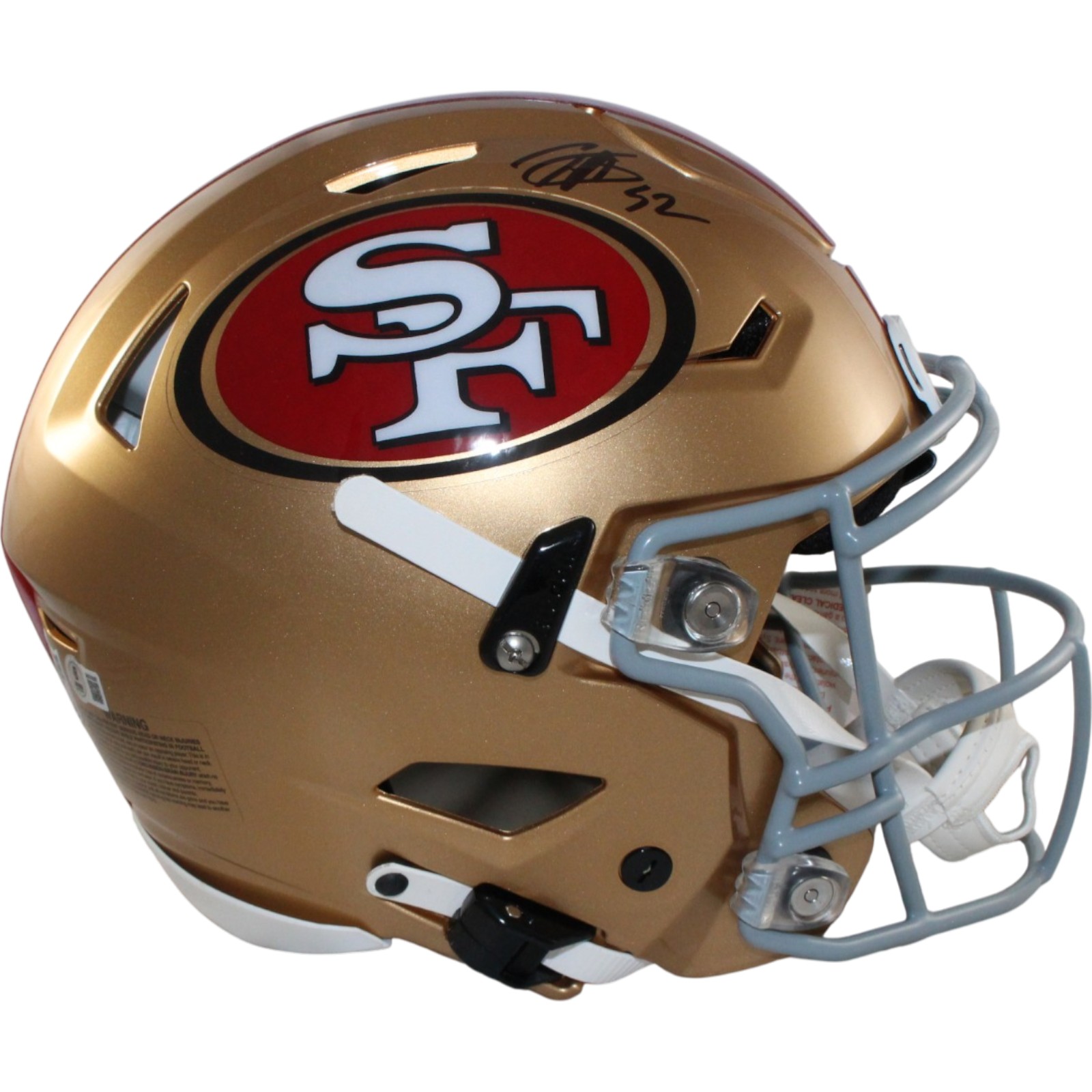 Patrick Willis Autographed San Francisco 49ers SpeedFlex Helmet Beckett W 55281 1 Patrick Willis Autographed San Francisco 49ers SpeedFlex Helmet Beckett W 55281