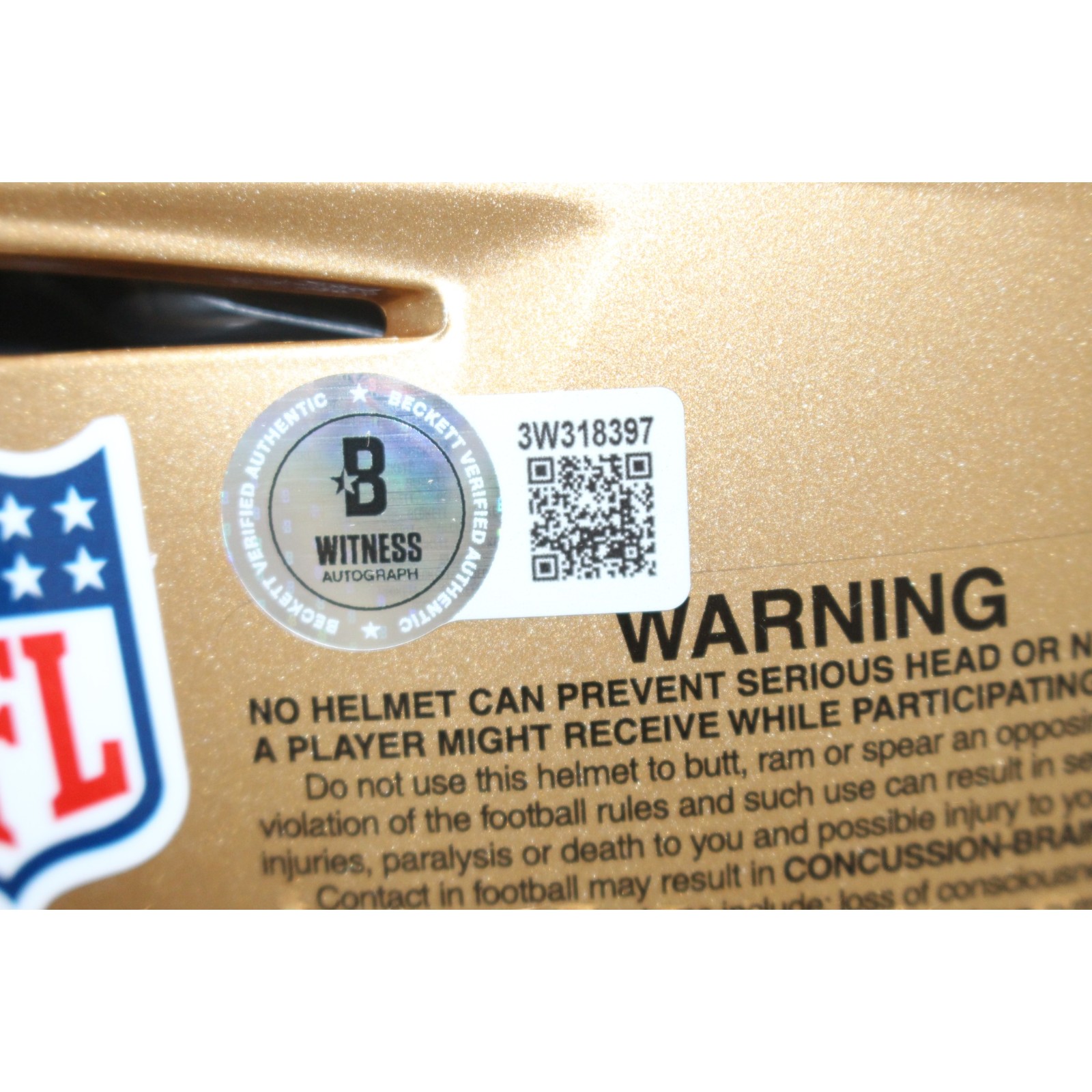 Patrick Willis Autographed San Francisco 49ers SpeedFlex Helmet Beckett W 55281 5 Patrick Willis Autographed San Francisco 49ers SpeedFlex Helmet Beckett W 55281