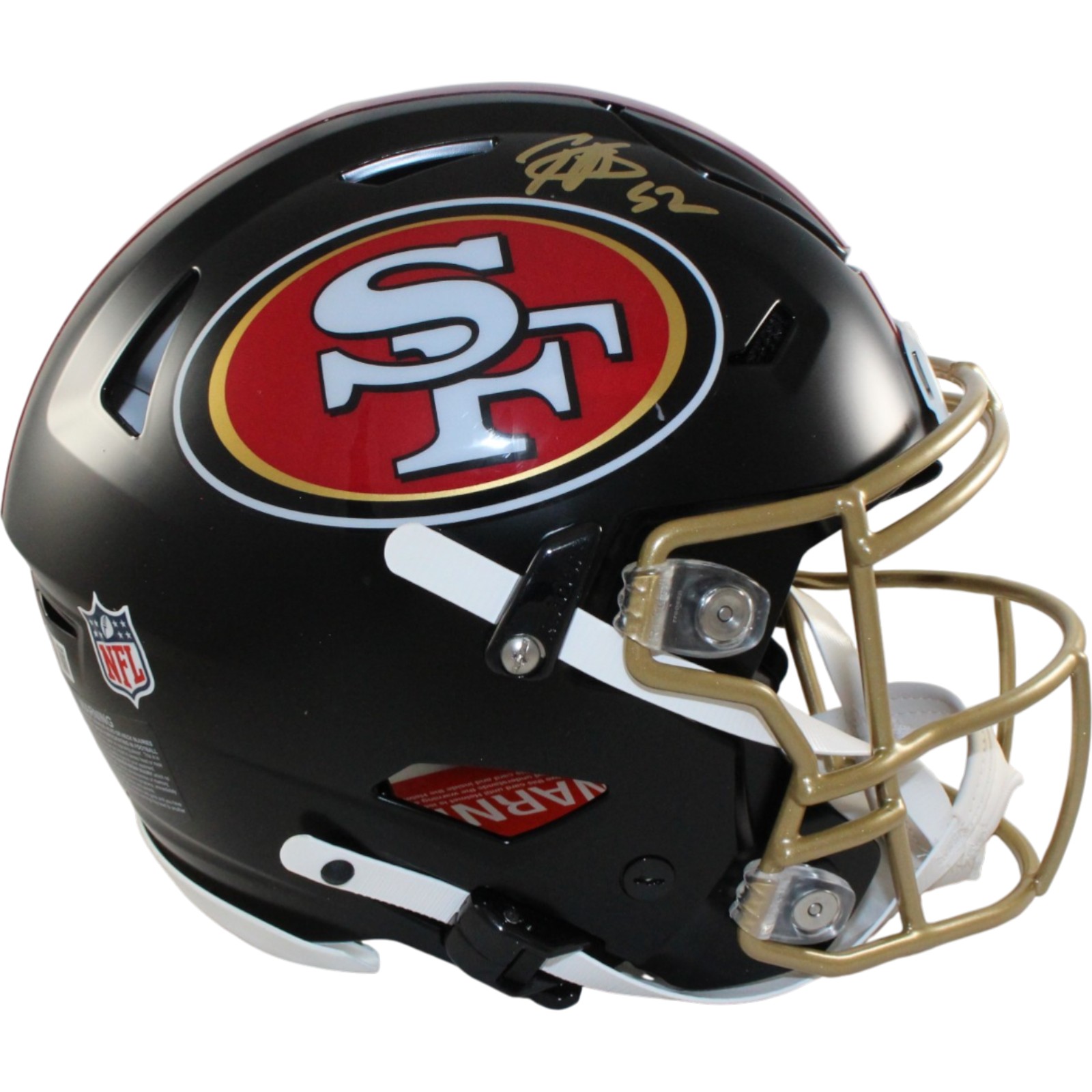 Patrick Willis Signed San Francisco 49ers SpeedFlex Rivalries Helmet BAS W 55289