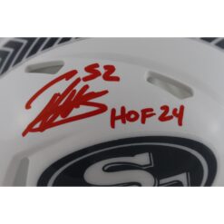 Patrick Willis Signed San Francisco 49ers 24 STS Mini Helmet Beckett 48961